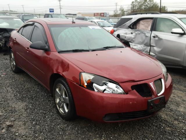 1G2ZH528054146063 - 2005 PONTIAC G6 GT BURGUNDY photo 1