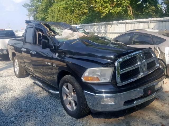 1D3HB18T79S758850 - 2009 DODGE RAM 1500 BLACK photo 1