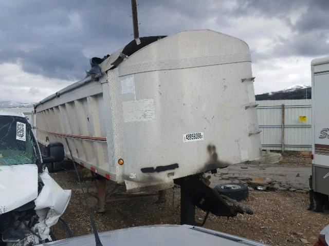1T91F3925M1247517 - 1991 UTILITY TRAILER SILVER photo 1