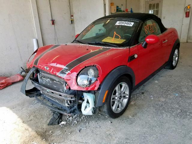 WMWSY1C50DT429302 - 2013 MINI COOPER ROA RED photo 2