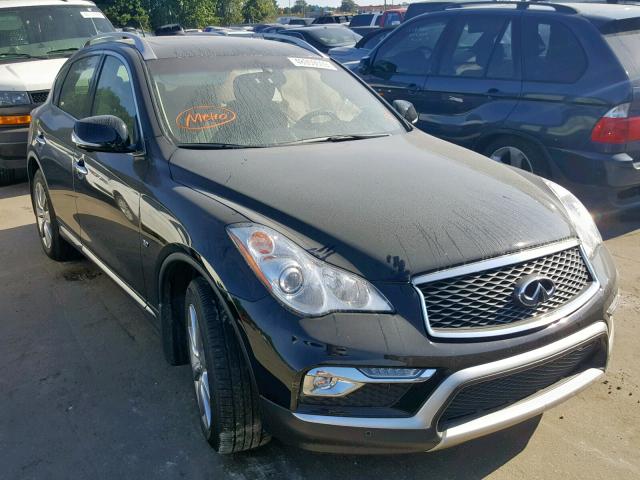 JN1BJ0RRXHM416801 - 2017 INFINITI QX50 BLACK photo 1