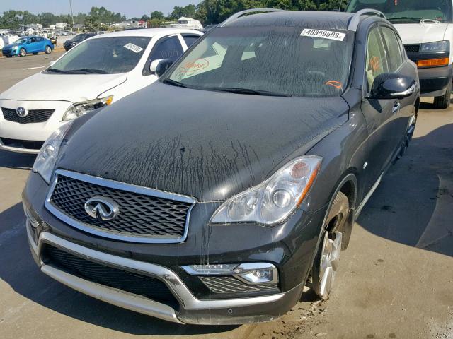 JN1BJ0RRXHM416801 - 2017 INFINITI QX50 BLACK photo 2