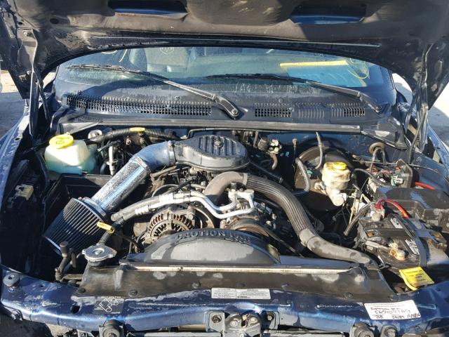 1B4HS28Z7XF576426 - 1999 DODGE DURANGO BLUE photo 7