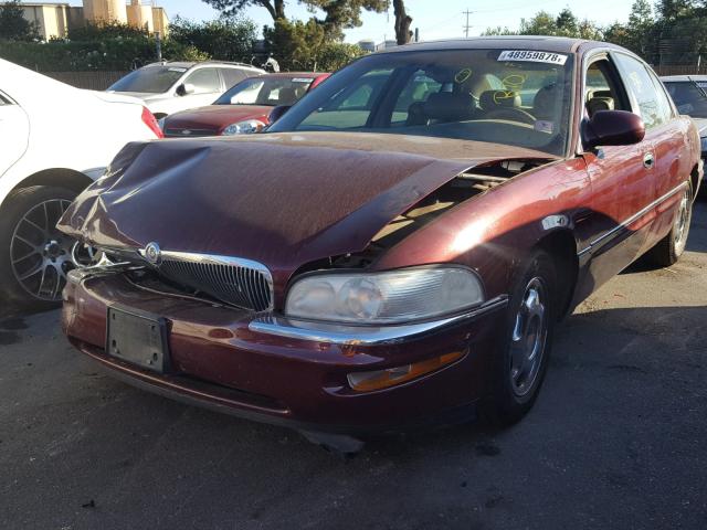 1G4CU5214X4621406 - 1999 BUICK PARK AVENU BURGUNDY photo 2