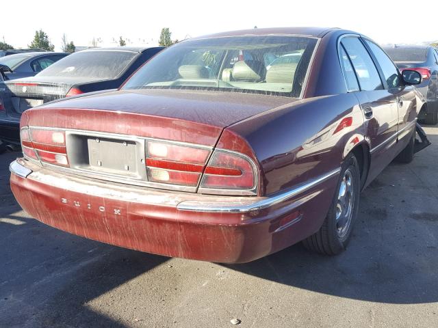 1G4CU5214X4621406 - 1999 BUICK PARK AVENU BURGUNDY photo 4