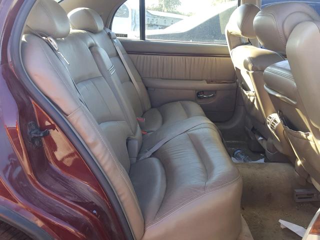 1G4CU5214X4621406 - 1999 BUICK PARK AVENU BURGUNDY photo 6