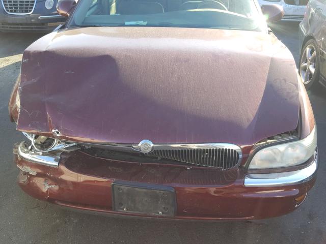 1G4CU5214X4621406 - 1999 BUICK PARK AVENU BURGUNDY photo 7