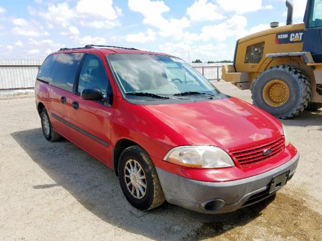 2FMZA51491BB33628 - 2001 FORD WINDSTAR L RED photo 1