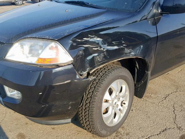 2HNYD18613H530252 - 2003 ACURA MDX TOURIN BLACK photo 9