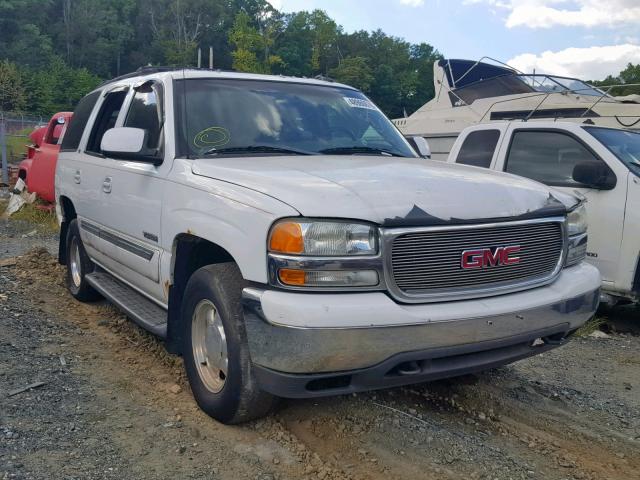 1GKEK13Z03R181170 - 2003 GMC YUKON WHITE photo 1