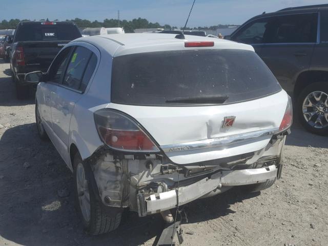 W08AT671485067110 - 2008 SATURN ASTRA XR WHITE photo 3