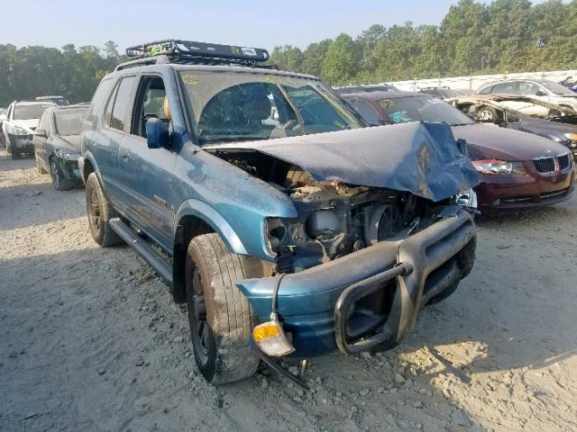 4S6CK58W7Y4402361 - 2000 HONDA PASSPORT E ლურჯი ფოტო 1