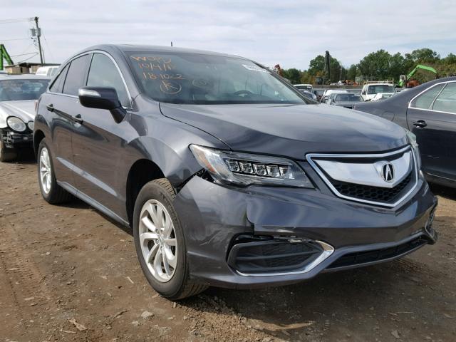 5J8TB4H56GL028345 - 2016 ACURA RDX TECHNO GRAY photo 1