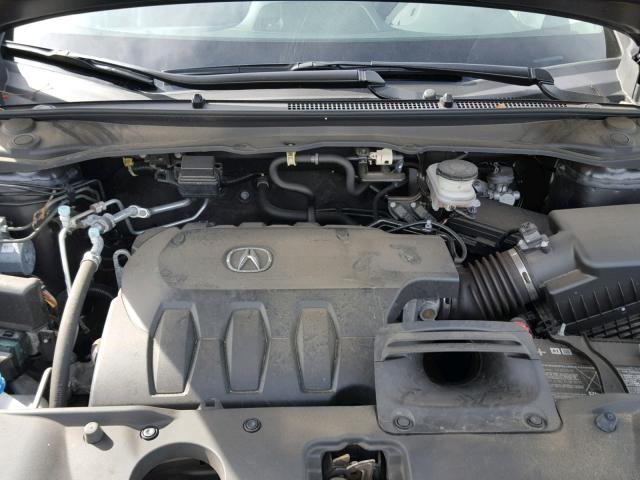 5J8TB4H56GL028345 - 2016 ACURA RDX TECHNO GRAY photo 7