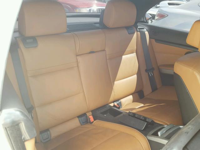 WBADX1C55BE570010 - 2011 BMW 335 IS WHITE photo 6