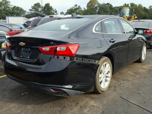 1G1ZE5ST9GF303064 - 2016 CHEVROLET MALIBU LT BLACK photo 4