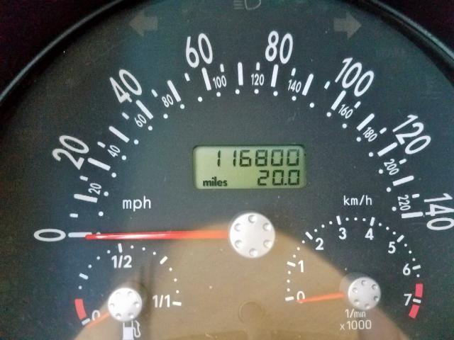 3VWCK21C81M455816 - 2001 VOLKSWAGEN NEW BEETLE Blau Foto 8