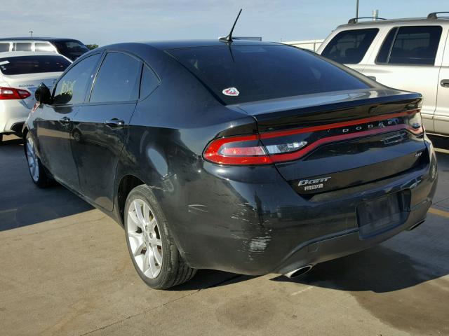 1C3CDFBA4DD289753 - 2013 DODGE DART SXT BLACK photo 3