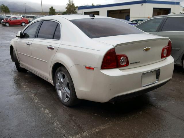 1G1ZC5E07CF239835 - 2012 CHEVROLET MALIBU 1LT 奶油色 照片 3