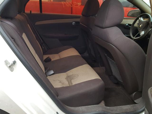 1G1ZC5E07CF239835 - 2012 CHEVROLET MALIBU 1LT 奶油色 照片 6