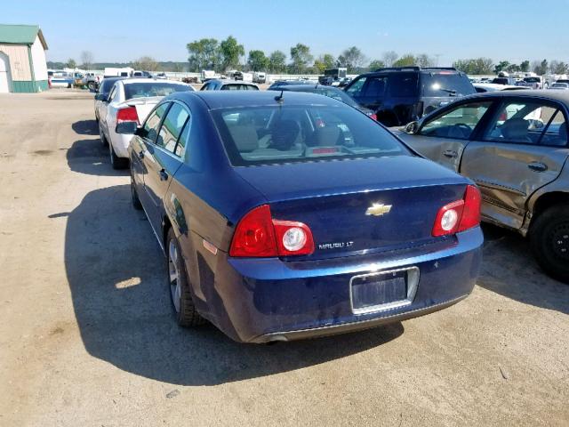 1G1ZC5E17BF374479 - 2011 CHEVROLET MALIBU 1LT 蓝色 照片 3