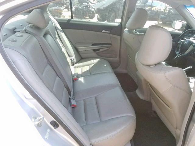 1HGCP36879A043198 - 2009 HONDA ACCORD EXL SILVER photo 6