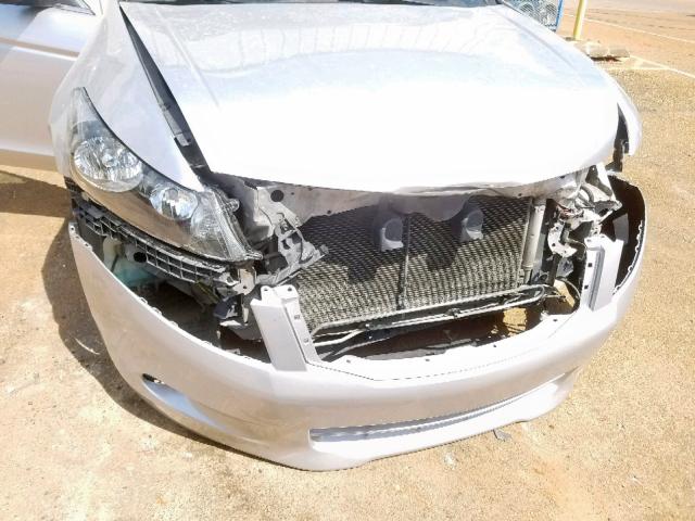 1HGCP36879A043198 - 2009 HONDA ACCORD EXL SILVER photo 9