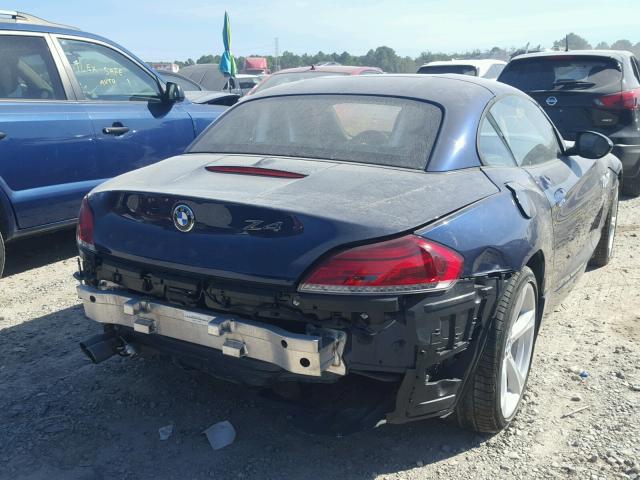 WBALL5C54GP557954 - 2016 BMW Z4 SDRIVE2 BLUE photo 4