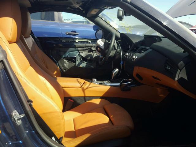 WBALL5C54GP557954 - 2016 BMW Z4 SDRIVE2 BLUE photo 5