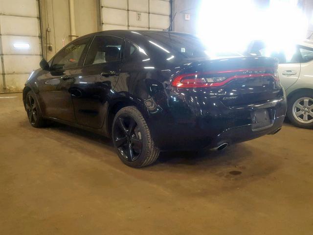 1C3CDFBB5GD680990 - 2016 DODGE DART SXT BLACK photo 3