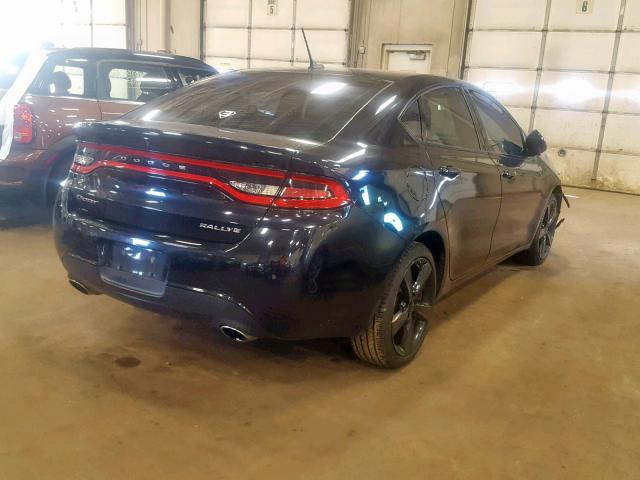 1C3CDFBB5GD680990 - 2016 DODGE DART SXT BLACK photo 4