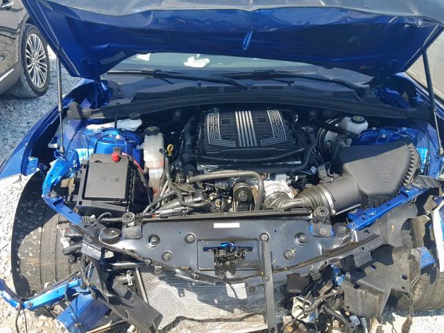 1G1FJ1R6XJ0127739 - 2018 CHEVROLET CAMARO ZL1 蓝色 照片 7