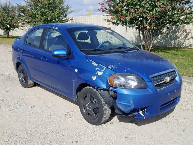 KL1TD56648B019443 - 2008 CHEVROLET AVEO BASE Көк фото 1