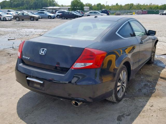 1HGCS1B83CA006262 - 2012 HONDA ACCORD EXL BLACK photo 4