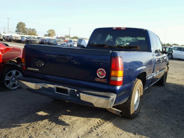 2GTEC19V0X1534051 - 1999 GMC NEW SIERRA BLUE photo 4