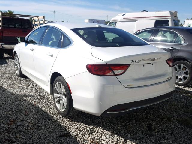 1C3CCCAB4GN159384 - 2016 CHRYSLER 200 LIMITE WHITE photo 3