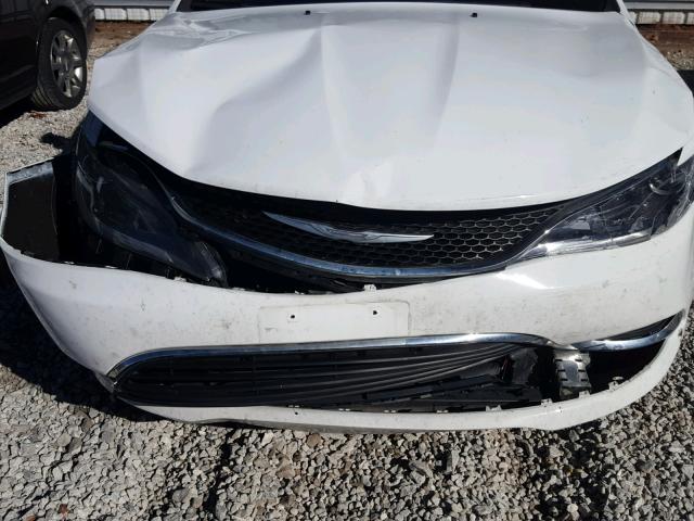 1C3CCCAB4GN159384 - 2016 CHRYSLER 200 LIMITE WHITE photo 9