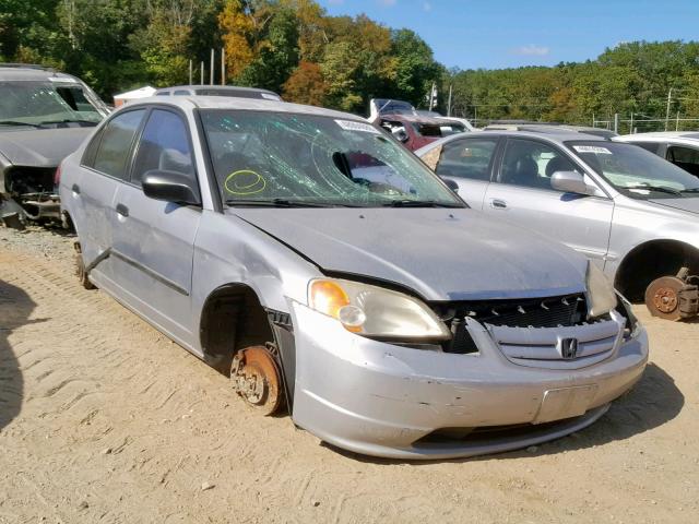 2HGES16211H532130 - 2001 HONDA CIVIC DX SILVER photo 1