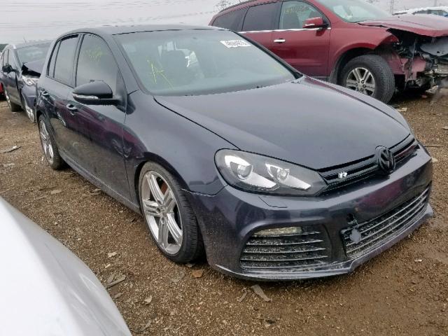 WVWPF7AJ7DW002716 - 2013 VOLKSWAGEN GOLF R GRAY photo 1