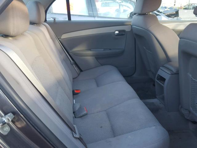 1G1ZB5E06A4135171 - 2010 CHEVROLET MALIBU LS 灰色 照片 6