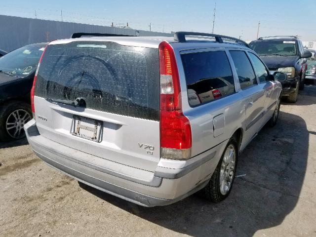 YV1SW53D311008456 - 2001 VOLVO V70 T5 TUR SILVER photo 4