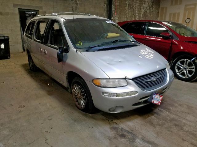 1C4GP64L3YB525104 - 2000 CHRYSLER TOWN & COU SILVER photo 1