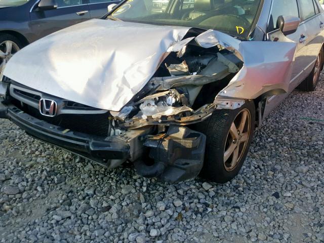 JHMCM56753C040546 - 2003 HONDA ACCORD EX SILVER photo 9