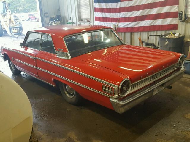 3E63X189461 - 1963 FORD GALAXIE RED photo 3