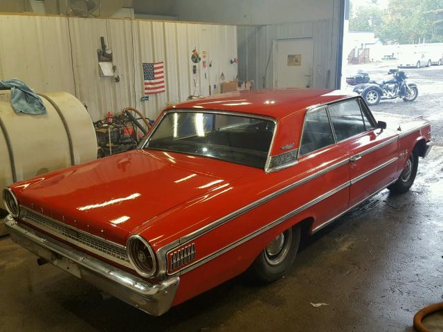 3E63X189461 - 1963 FORD GALAXIE RED photo 4