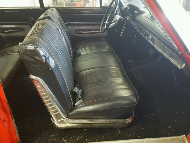 3E63X189461 - 1963 FORD GALAXIE RED photo 5