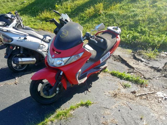 JS1CK43A352102465 - 2005 SUZUKI AN400 K3 RED photo 2