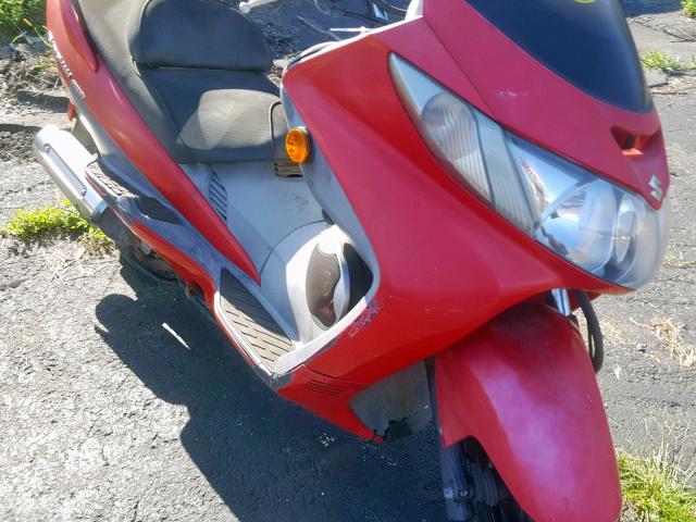 JS1CK43A352102465 - 2005 SUZUKI AN400 K3 RED photo 9