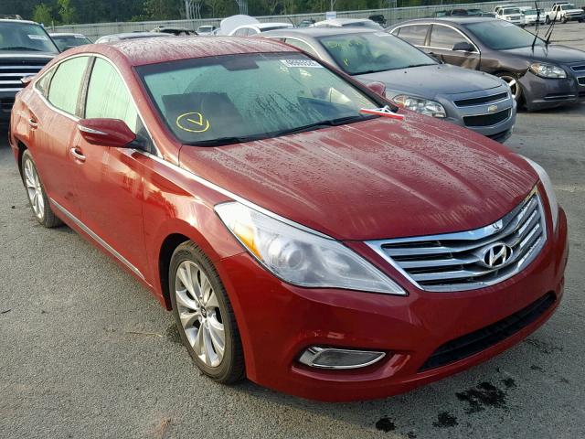 KMHFG4JG1DA226939 - 2013 HYUNDAI AZERA RED photo 1