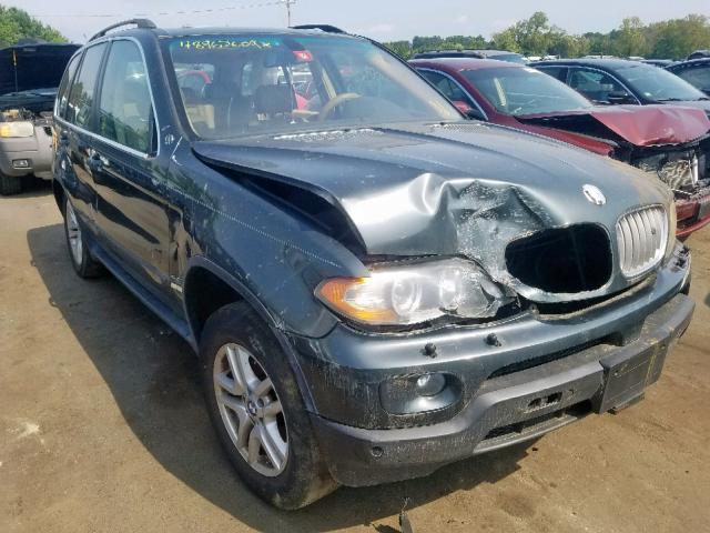 5UXFB53595LV10392 - 2005 BMW X5 4.4I GREEN photo 1